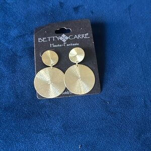 Betty Carré Earrings. 18 karat clad silver.